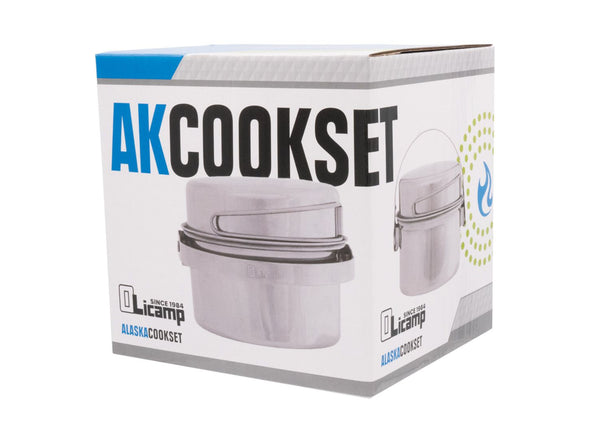 Olicamp AK Cookset Stainless Steel 1 QT