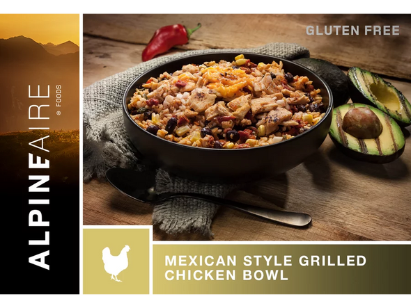 AlpineAire Mexican Style Grilled Chicken Bowl