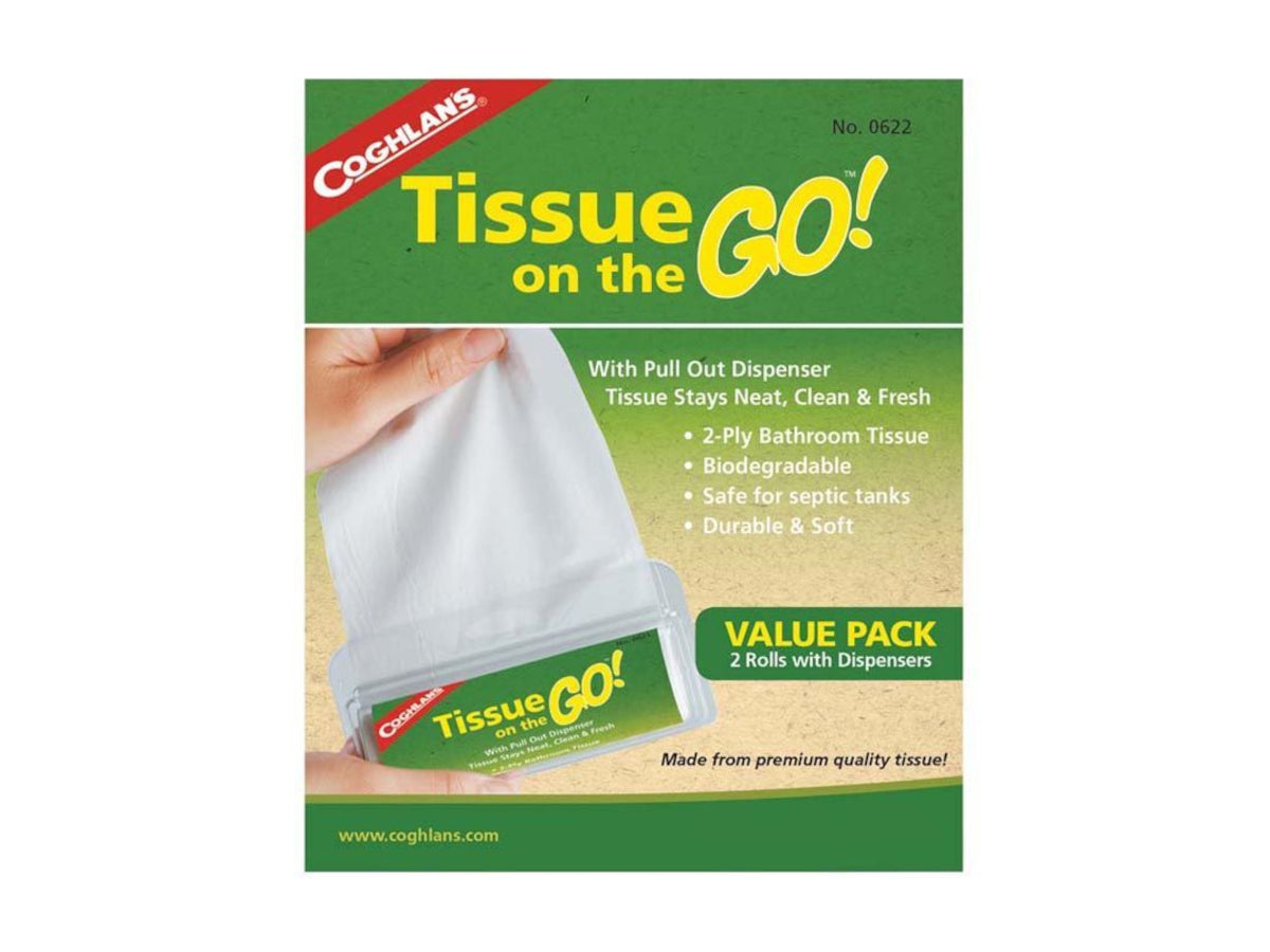 Coghlan’s Tissue on the Go - 2 Pack