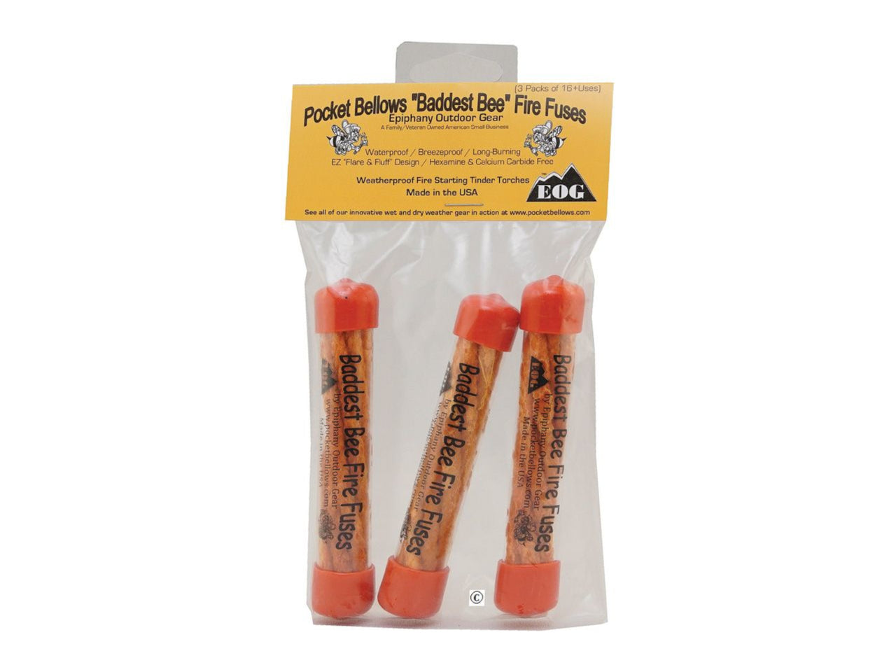 Epiphany Outdoor Gear Baddest Bee Fire Fuses - 3 Pack