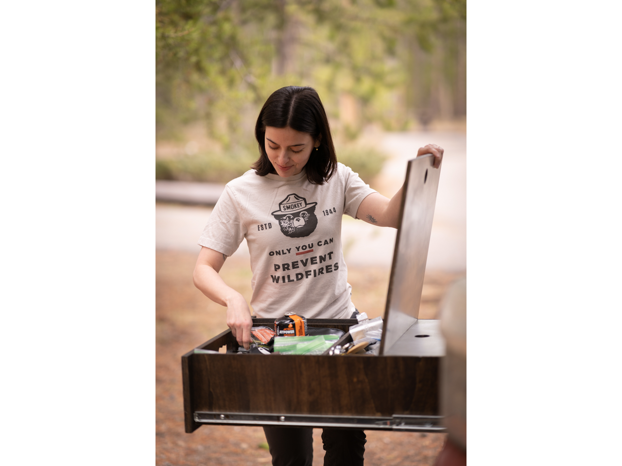 Smokey Bear Heritage T-Shirt - The Landmark Project