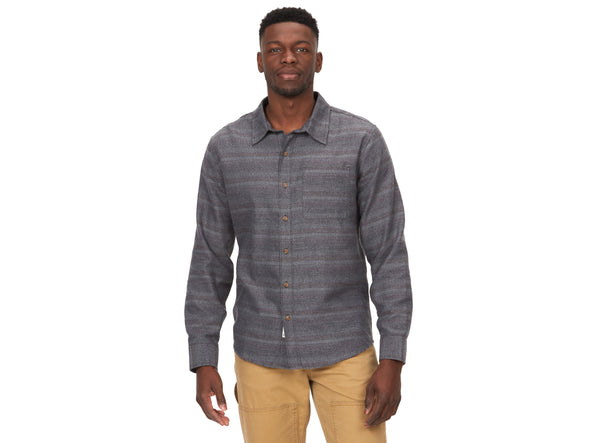 Marmot Men's Fairfax Novelty Heathered Lightweight Flannel LS