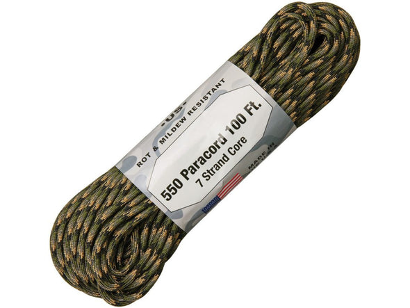 Atwood Rope MFG Parachute Cord - Forest Camo