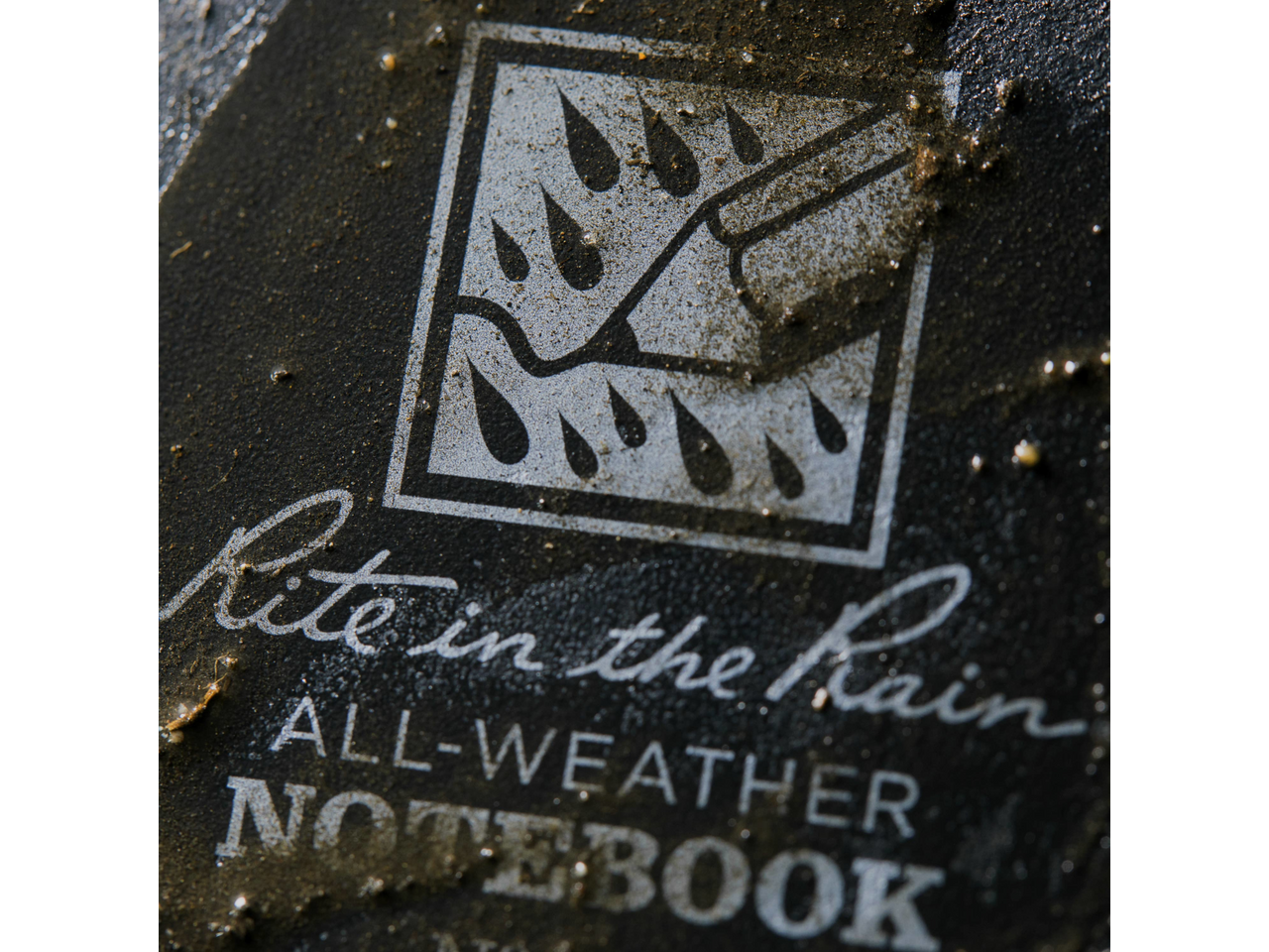 Rite in the Rain - Rite in the Rain 4.625" x 7" Side Spiral Notebook, Black