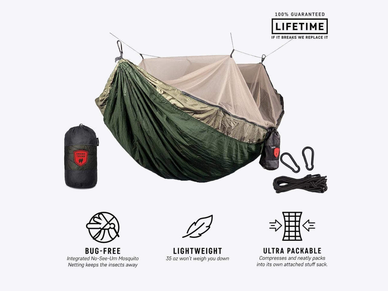 Grand Trunk - Skeeter Beeter Pro Mosquito Net Hammock