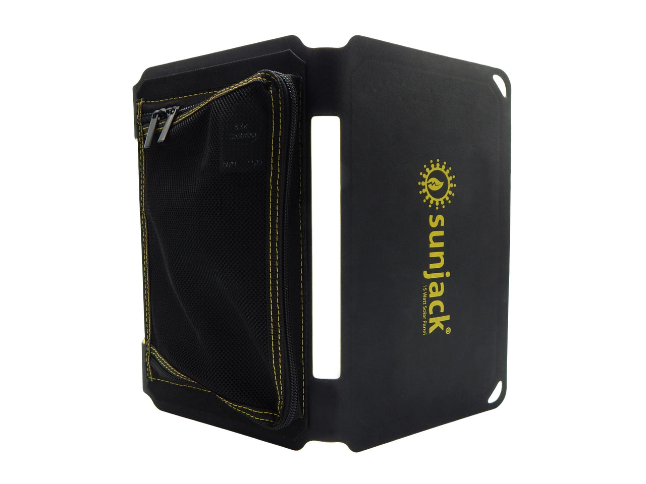 SunJack 15 Watt ETFE Foldable Portable Solar Panel Charger