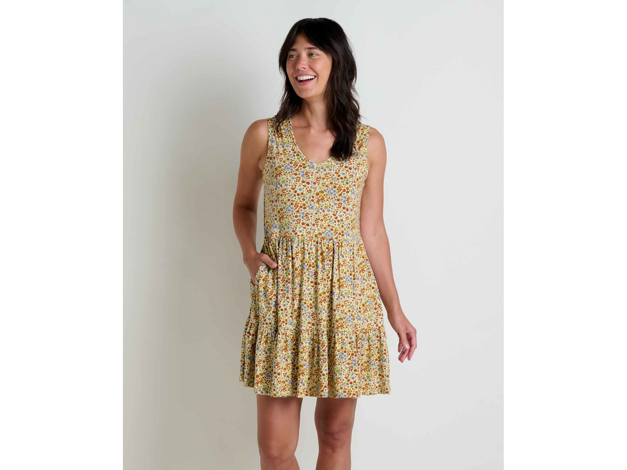 Toad&Co Marley Tiered Sleeveless Dress