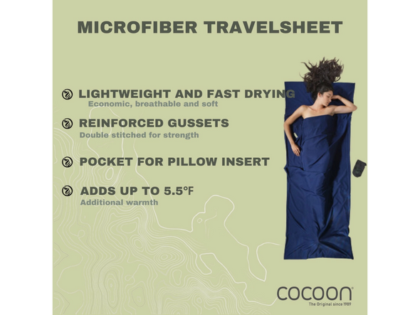 Cocoon TravelSheet™ Microfiber