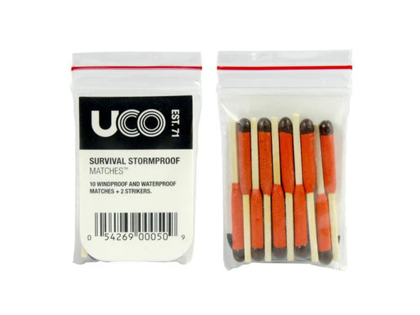UCO Survival Stormproof Matches (10 Matches)