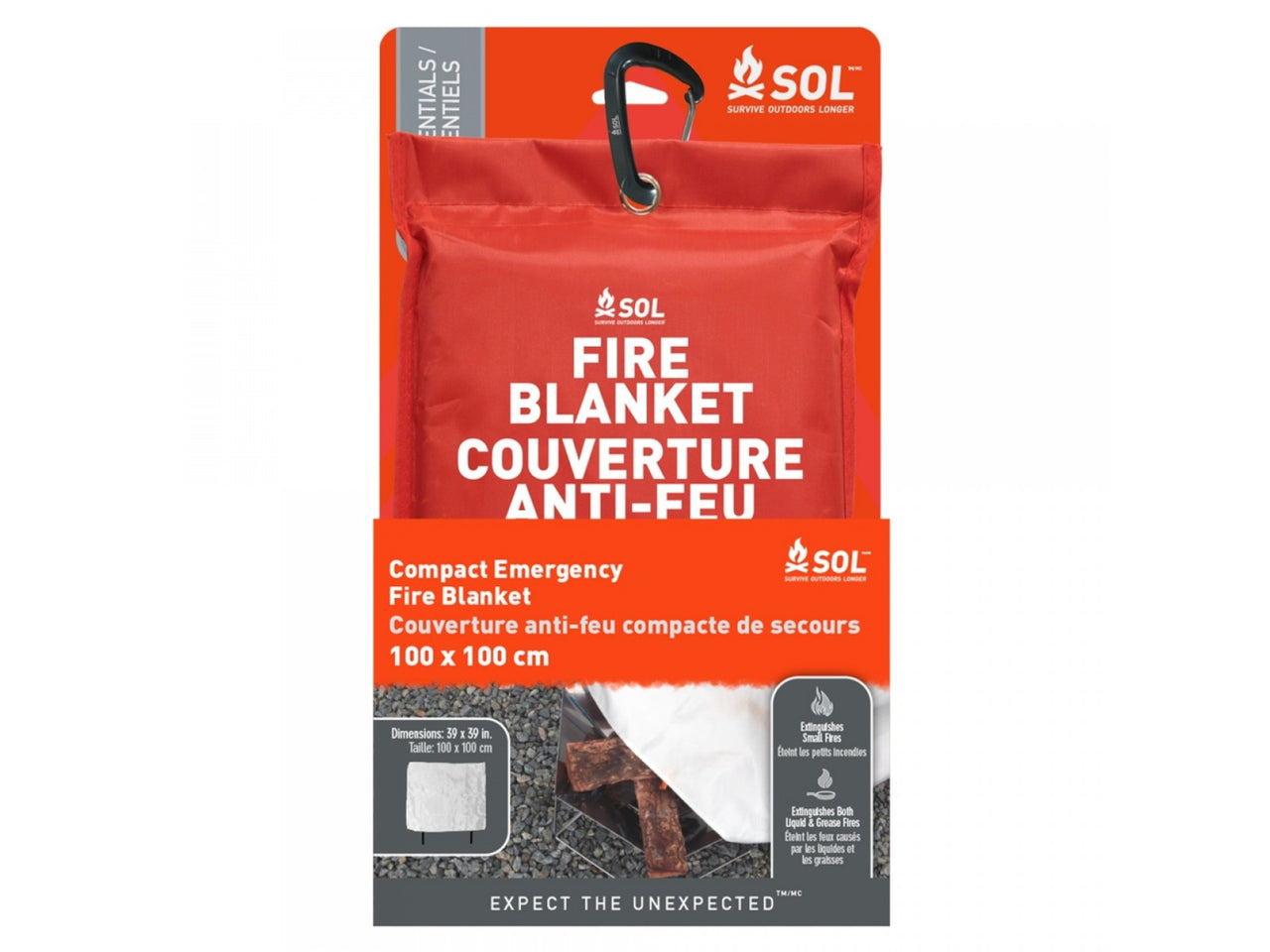 S.O.L Compact Emergency Fire Blanket