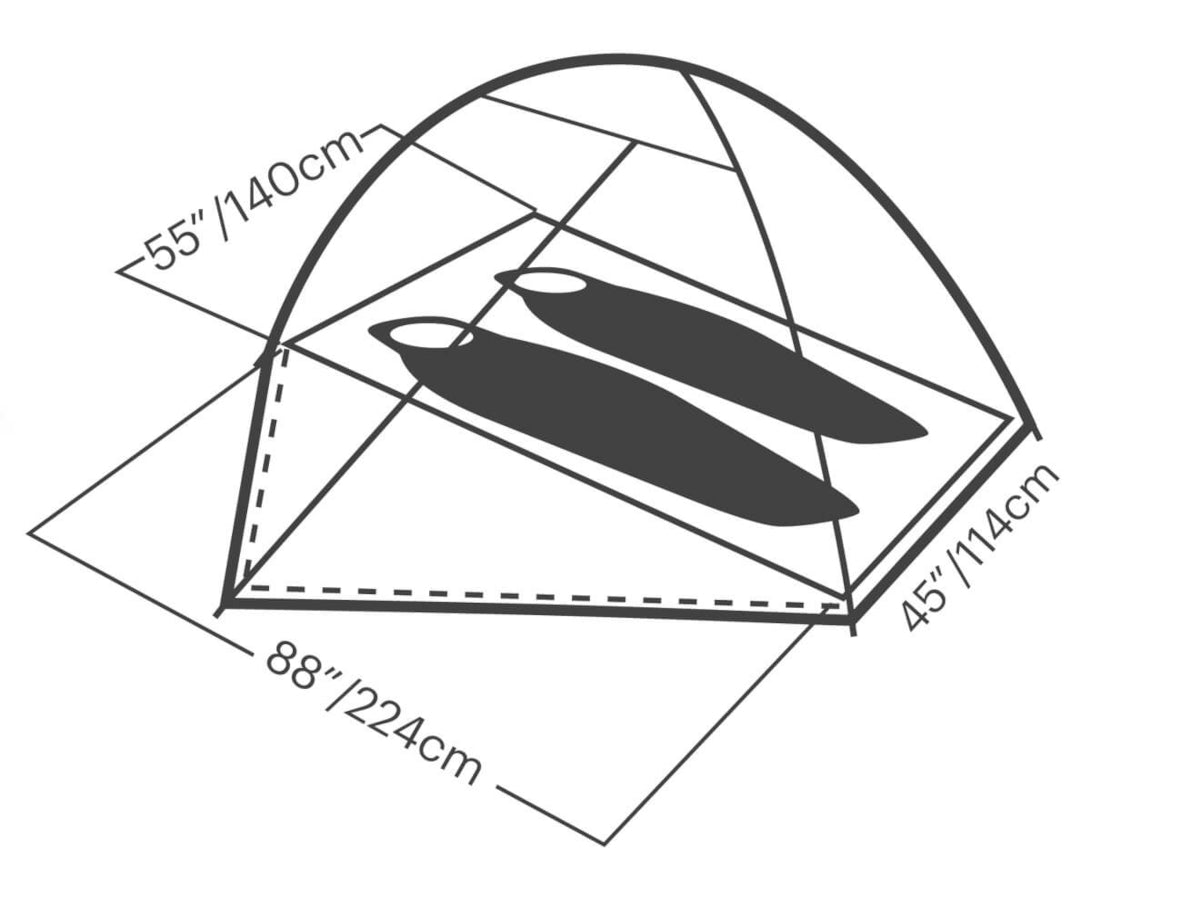 Eureka Suma 2 Tent Diagram