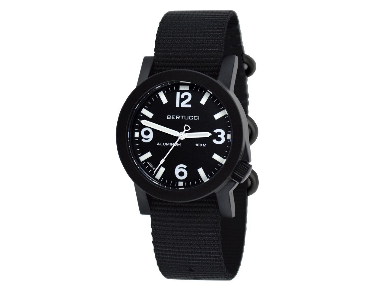 Bertucci A-6A Experior™ Watch - 16500 Black Dial / Black Case w/Black band