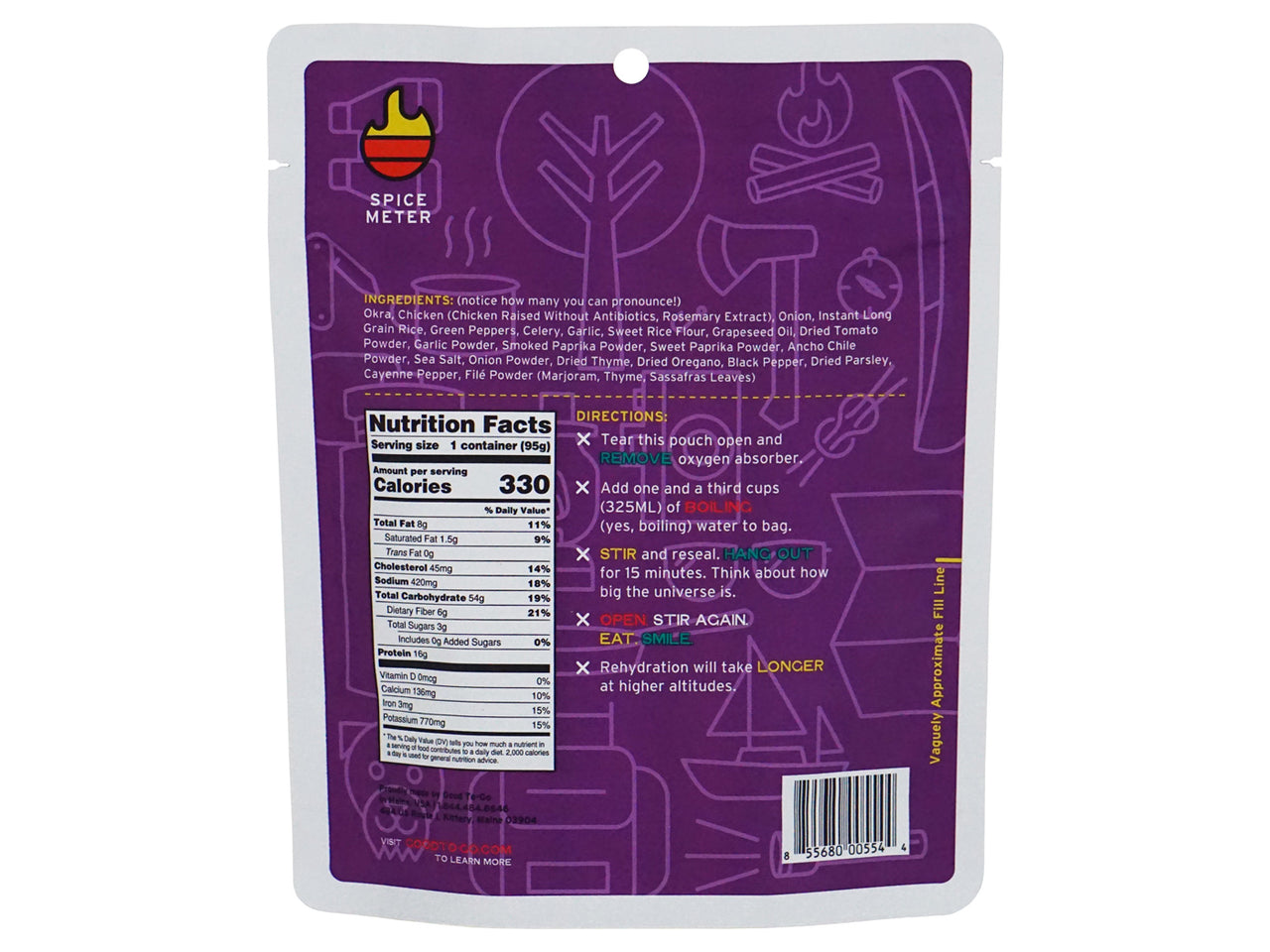 Good To-Go Chicken Gumbo - Single Serving