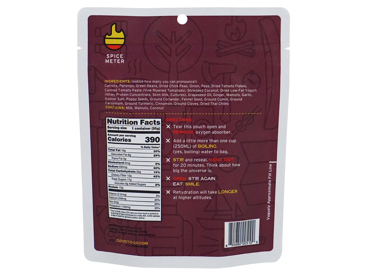 Good To-Go Indian Korma - Single Serving