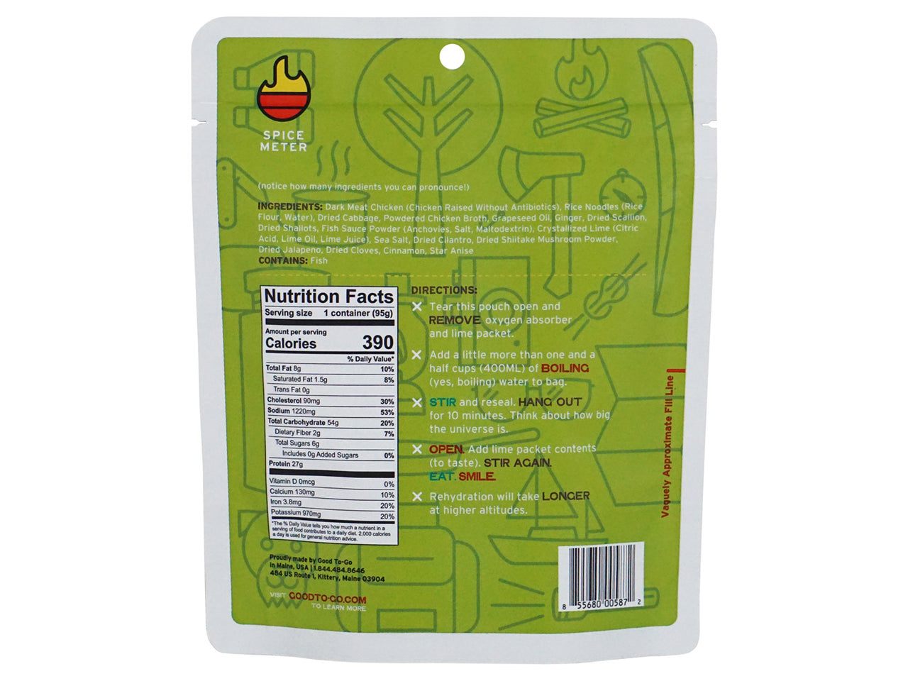 Good To-Go Chicken Pho - Single Serving