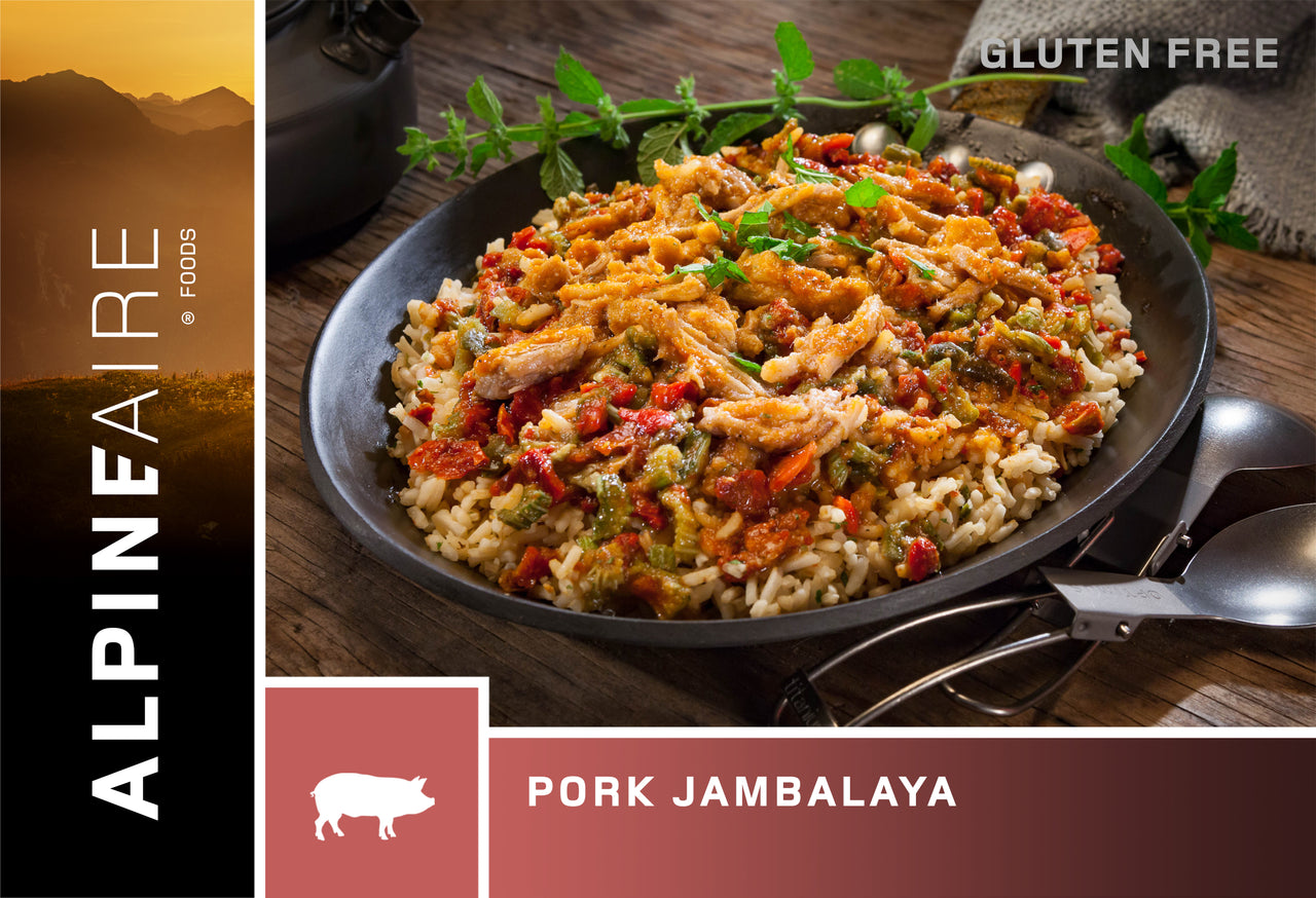 AlpineAire Pork Jambalaya (GF) Prepared