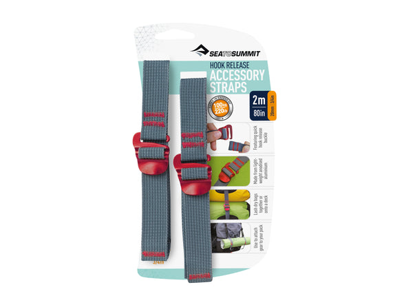 Sea to Summit Accessory Straps with Hook Release - 3/4 in