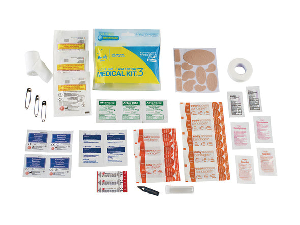 Adventure Medical Ultralight .3 Medical Kit's contents