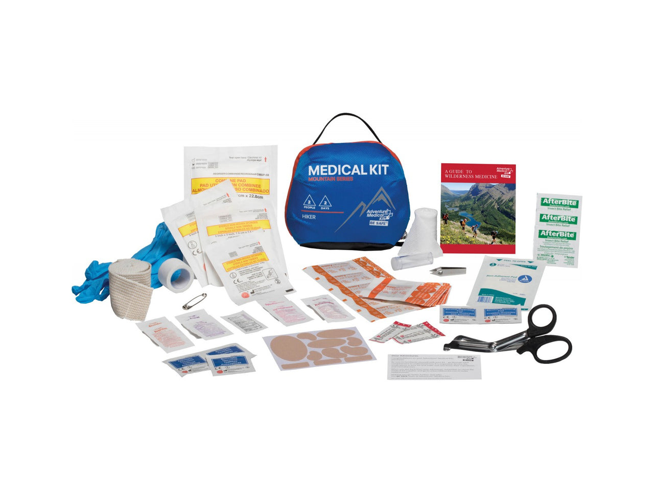 Adventure Medical Mountain Hiker Medical Kit contents