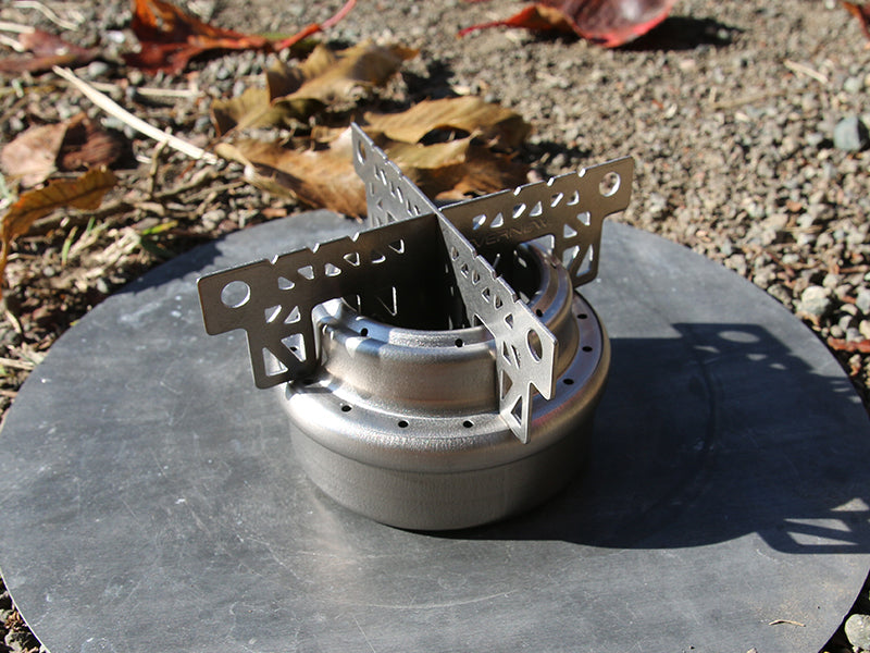 Evernew Titanium Alcohol Stove Cross Stand (EBY253)
