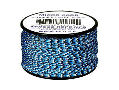 Atwood Rope MFG 1.18mm Micro Cord Blue Snake Spool