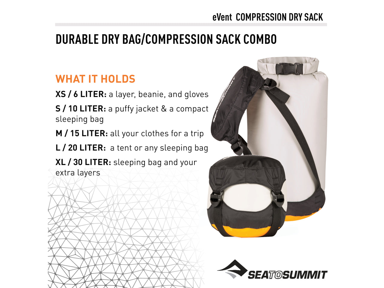 Sea to Summit eVent® Compression Dry Sack