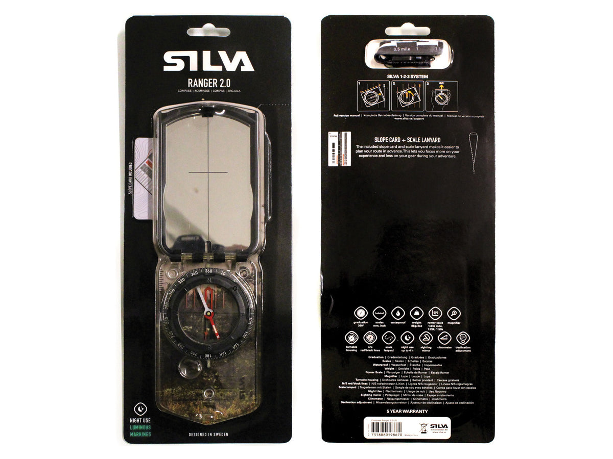 Silva Ranger Silva Ranger 2.0 Compass Black – J Rife Company