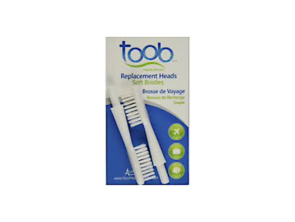 Aurelle Toob Toothbrush Replacement Heads 2 Pack
