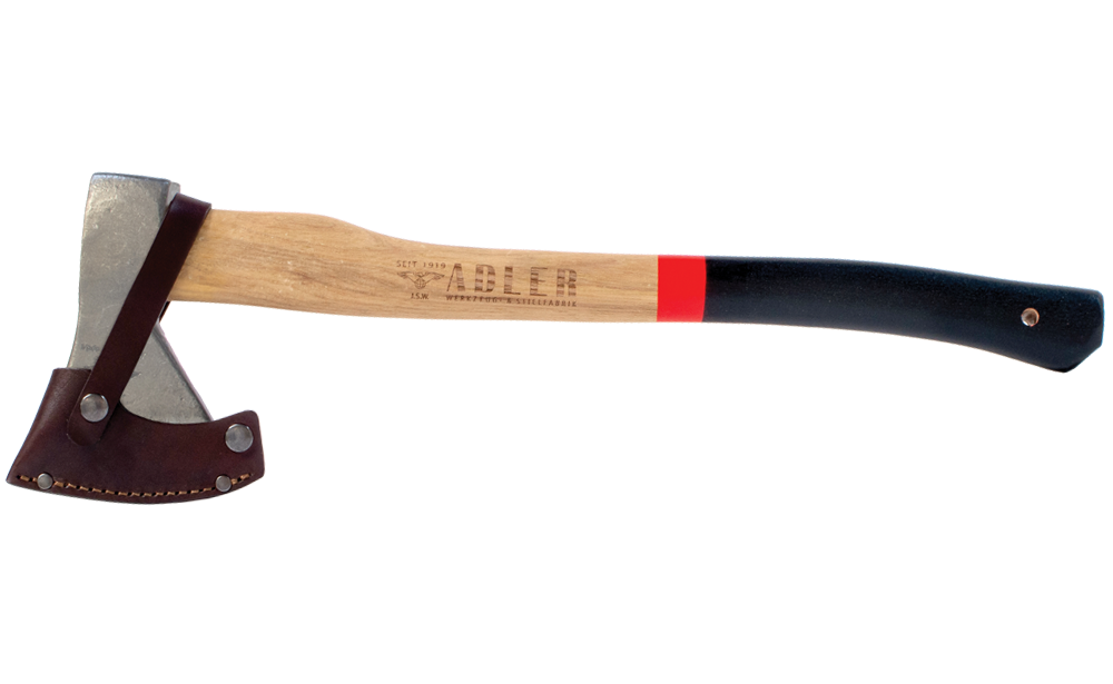 Adler Canoe Axe with Sheath